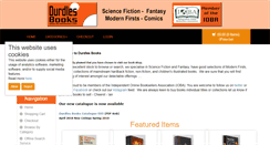 Desktop Screenshot of durdlesbooks.com